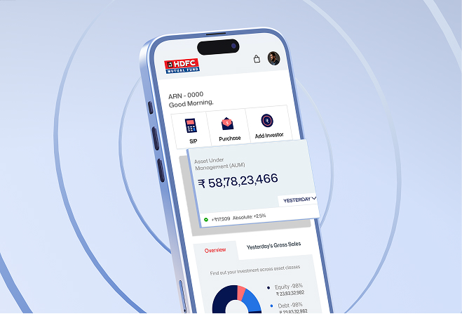 Banner showing Managing investments