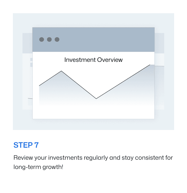 Track and stay invested step